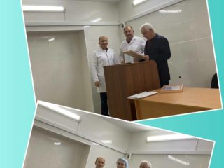 За добросовестный труд по охране здоровья населения г. Дербента в период распространения новой коронавирусной инфекции и внебольничной пневмонии Почетными грамотами Главы города Дербент награждены ещё 15 наших сотрудников.
